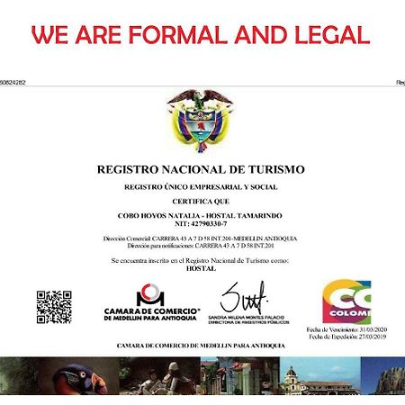 Hostal Tamarindo Inn Medellin Exterior photo
